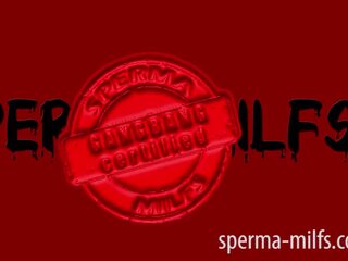 肛門 附帶 和 體內射精 狂歡 為 jizz-milf 克拉拉: 高清晰度 臟 視頻 cc